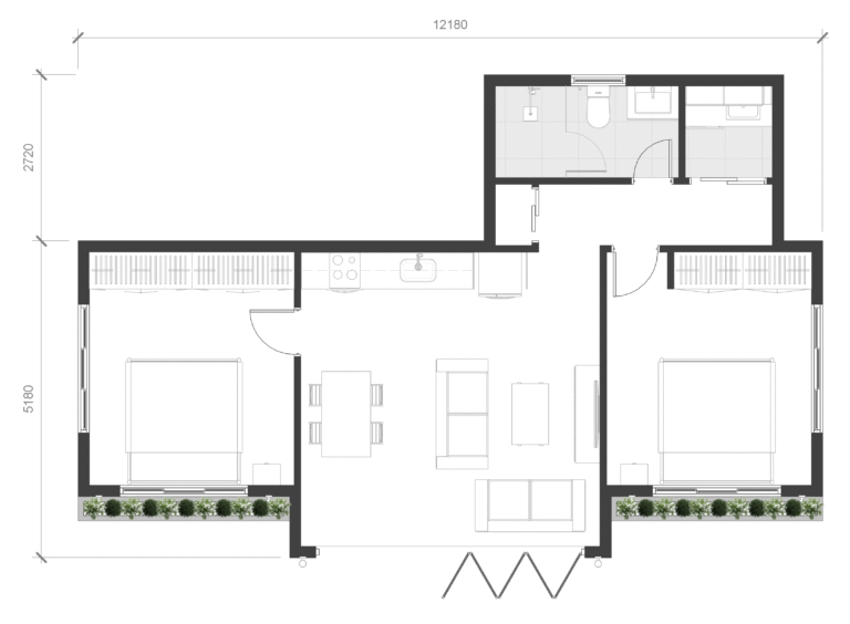 Floor Plan Countryside Luxe Willowbrook Duo Type 768x564