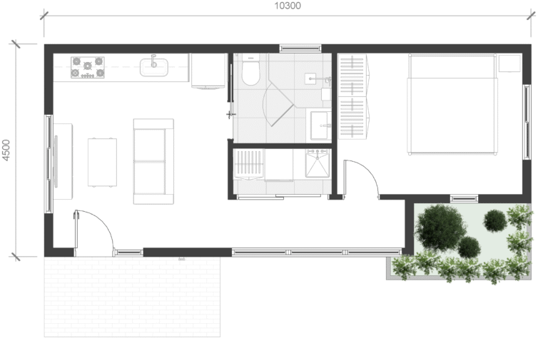 Floor Plan Urban Prestige Lexington Solo Type 768x488