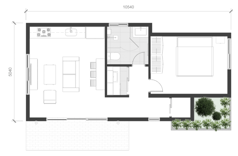 Floor Plan Urban Prestige Metropole Solo Type 768x503